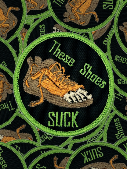 These Shoes Suck Patch png Pile