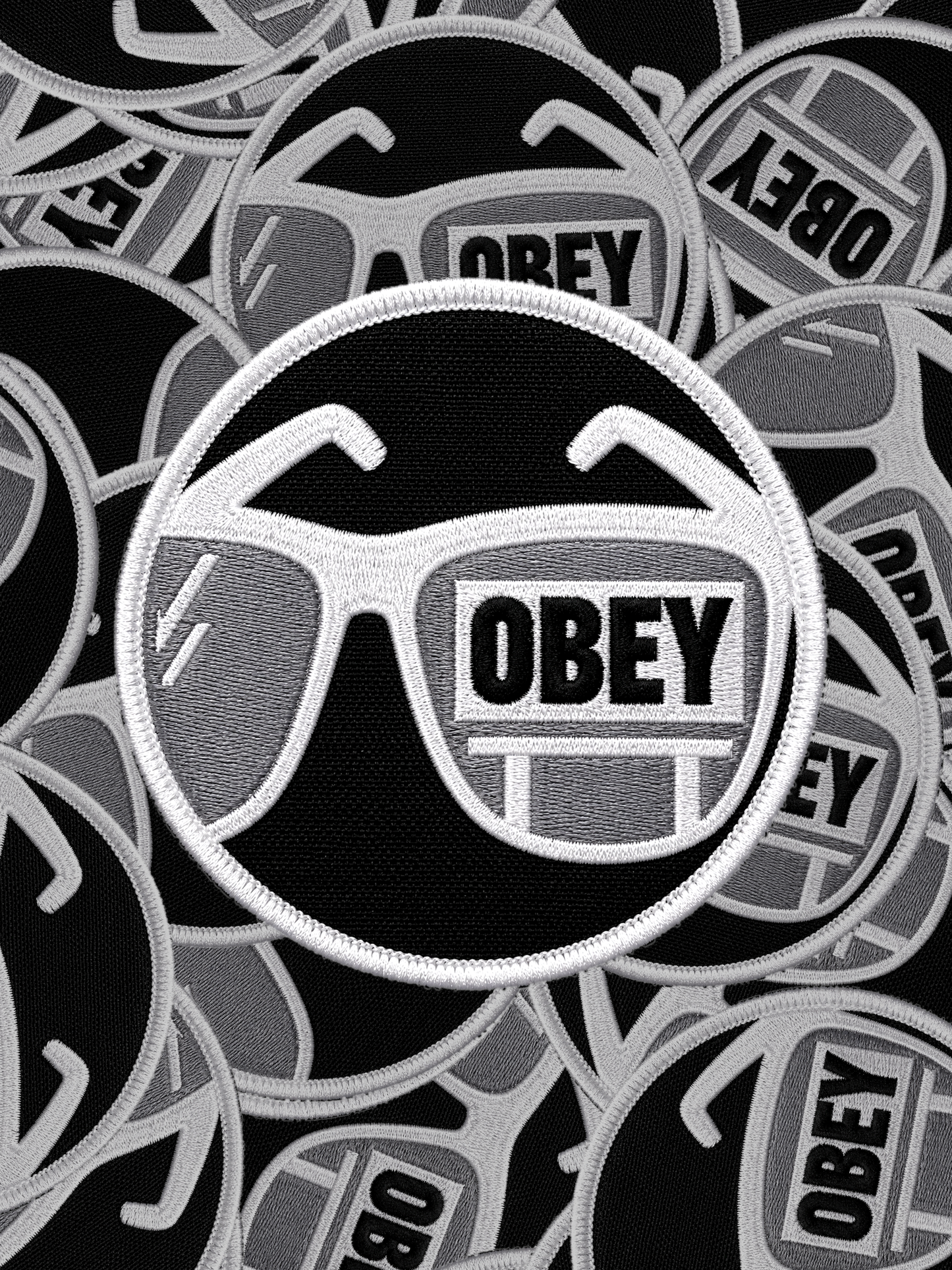 They Live Obey Patch Pile