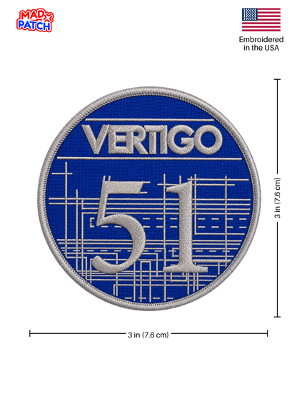 Vertigo Patch Dimensions
