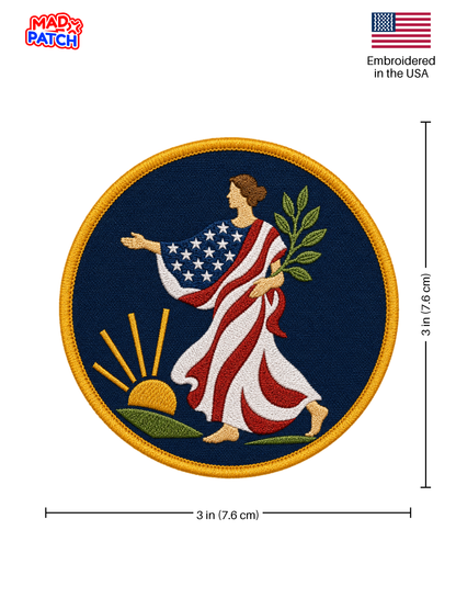 Walking Liberty Patch Dimensions