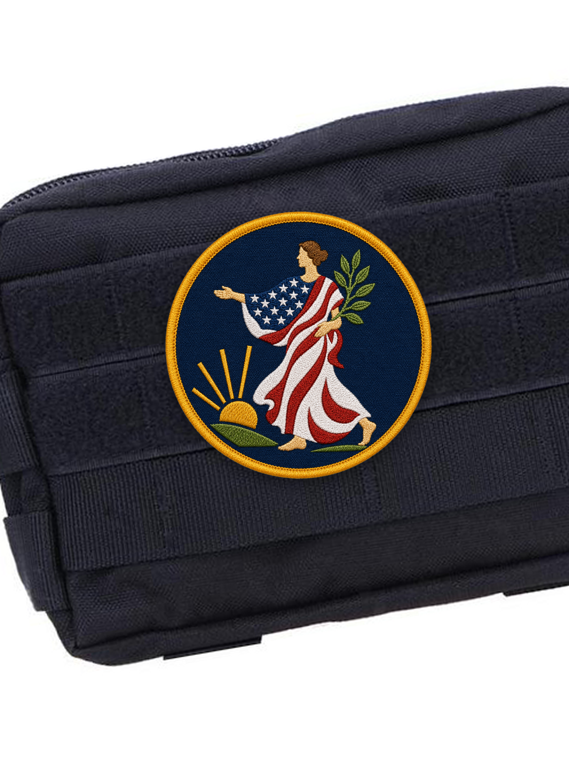 Walking Liberty Patch Velcro