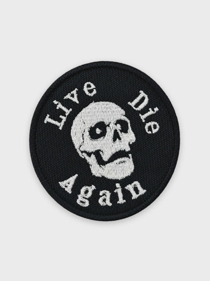 Live Die Skull Patch — animated preview