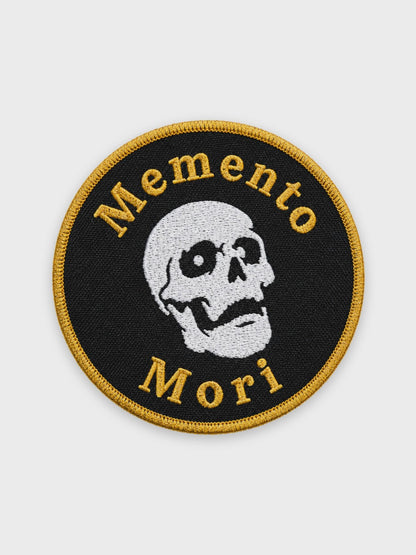 Memento Mori Skull Patch — animated preview