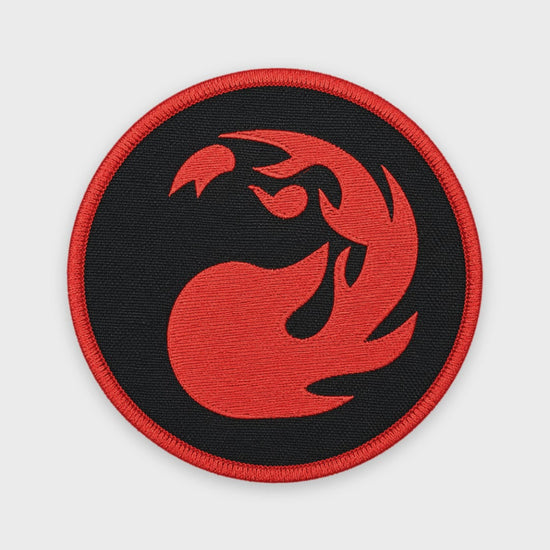 Red Mana Patch — animated preview