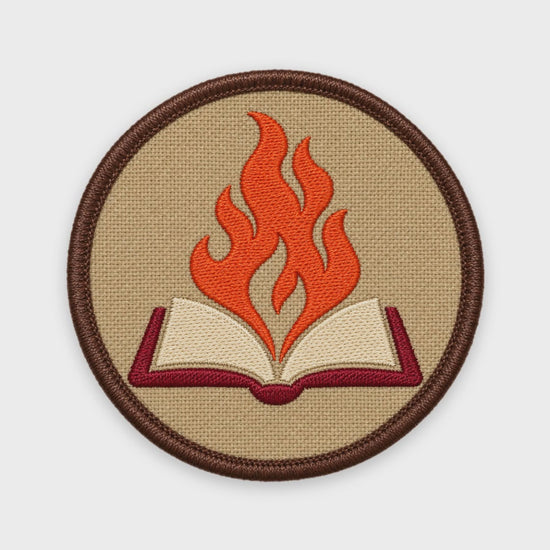 Book Burner Upgrade Patch — animated preview