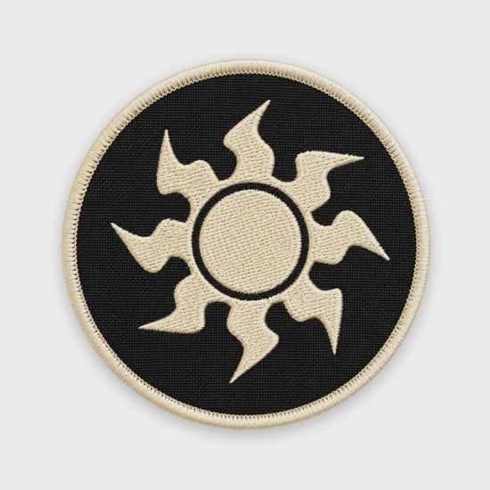 White Mana Patch — animated preview