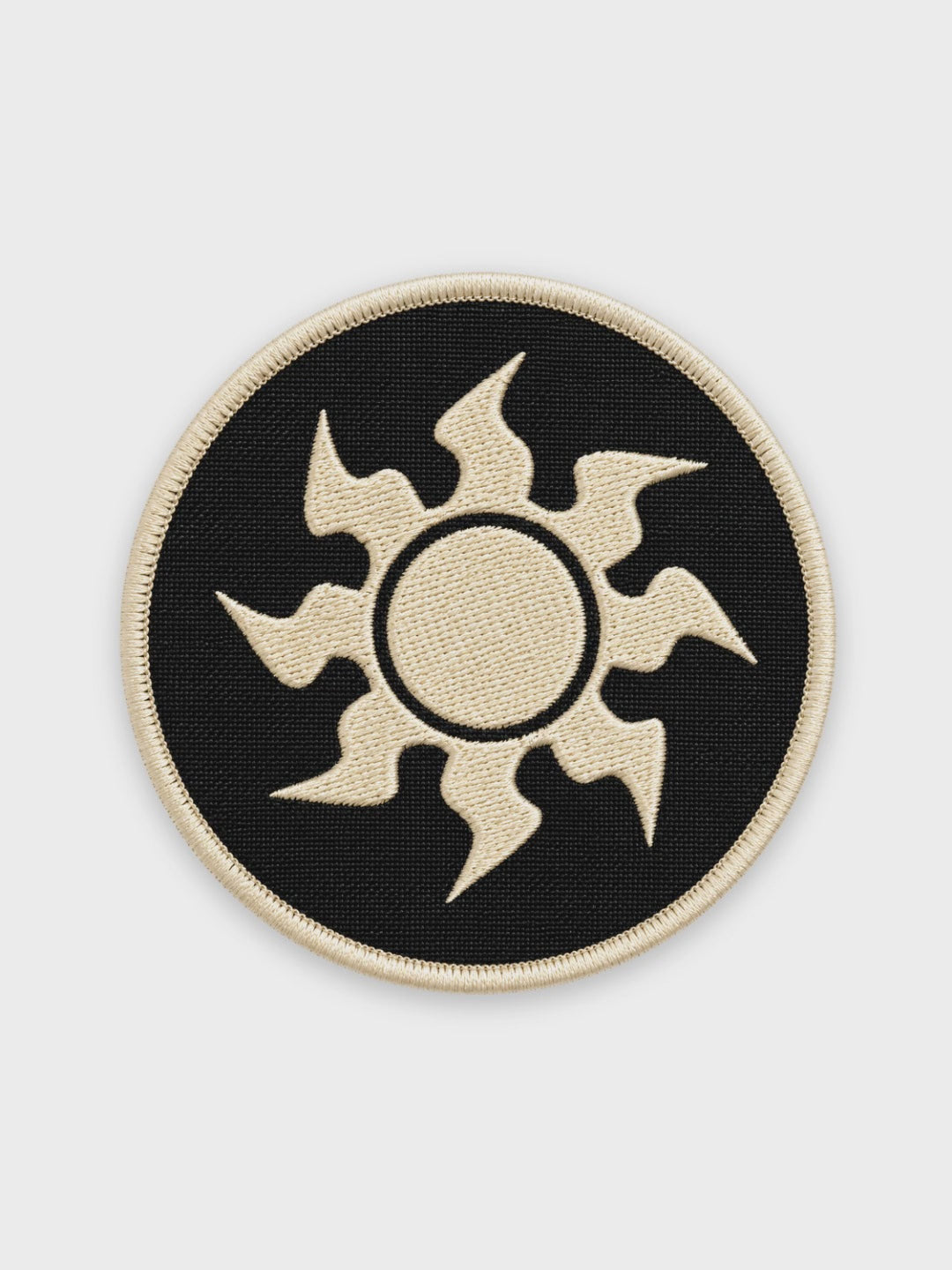 White Mana Patch — animated preview