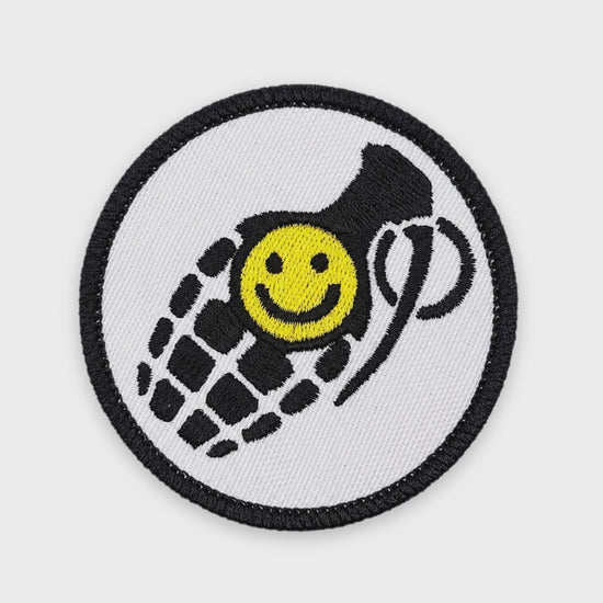 Bad Company Grenade Smile Patch — animated preview