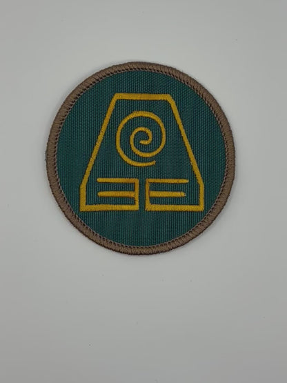 Earthbending Patch: Sew-On, Iron-On, or Velcro
