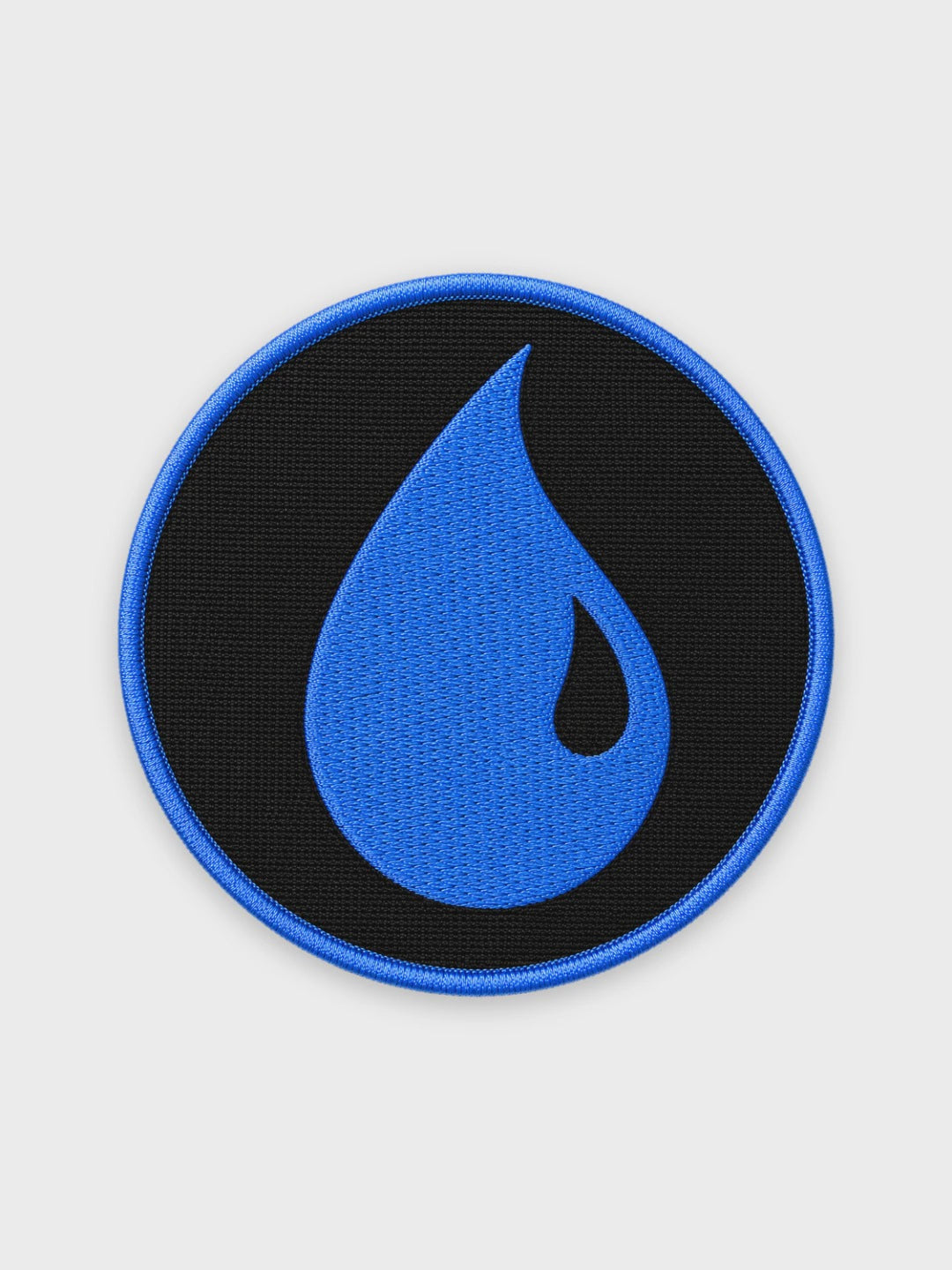 Blue Mana Patch — animated preview