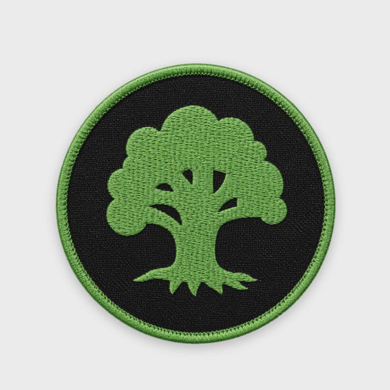 Green Mana Patch — animated preview