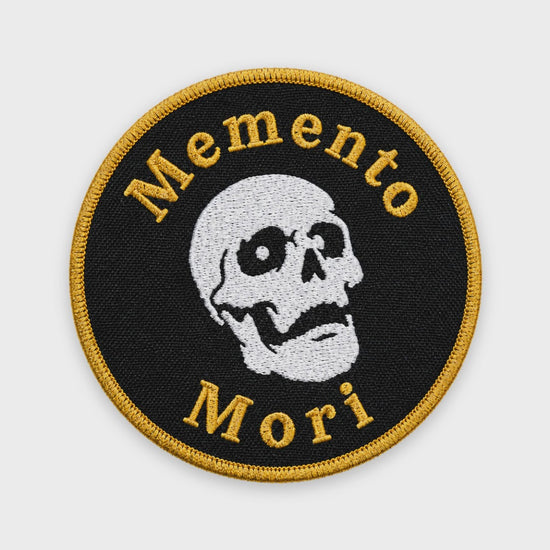 Memento Mori Skull Patch — animated preview