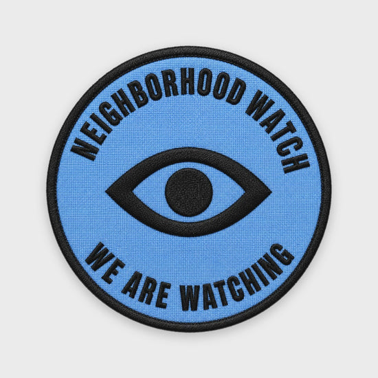 Neighborhood Watch Patch — animated preview
